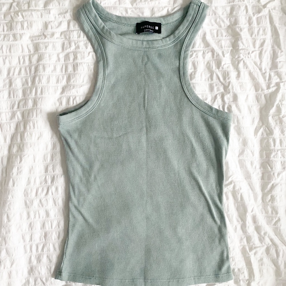 Small Mint Green Tank Top